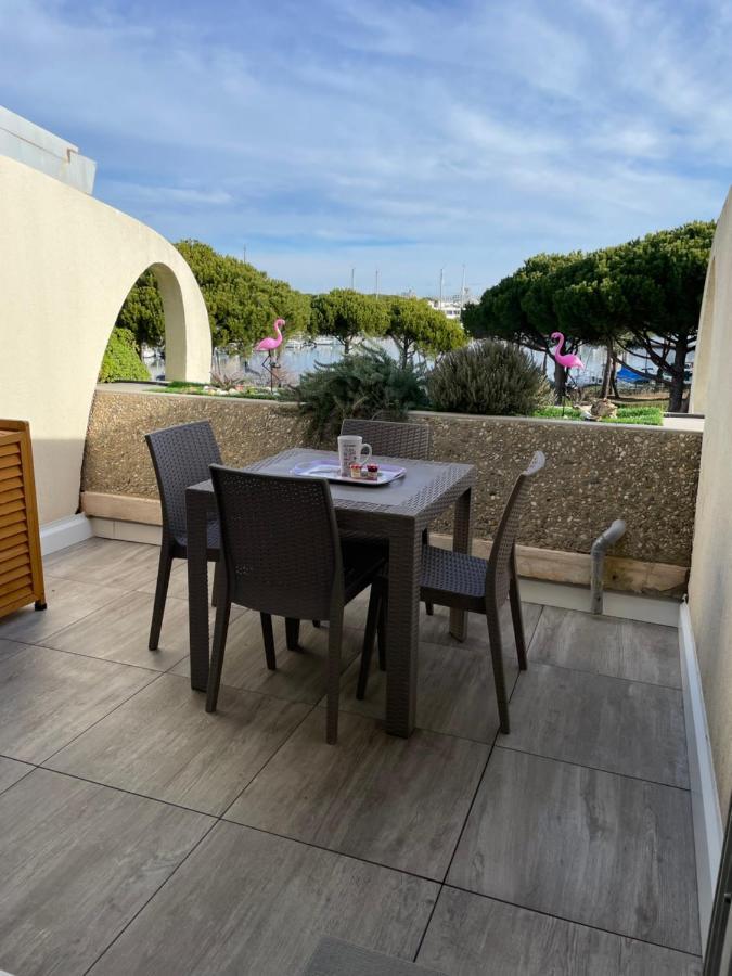 Studio Vue Port, Belle Terrasse, Piscine Le Grau-du-Roi Extérieur photo